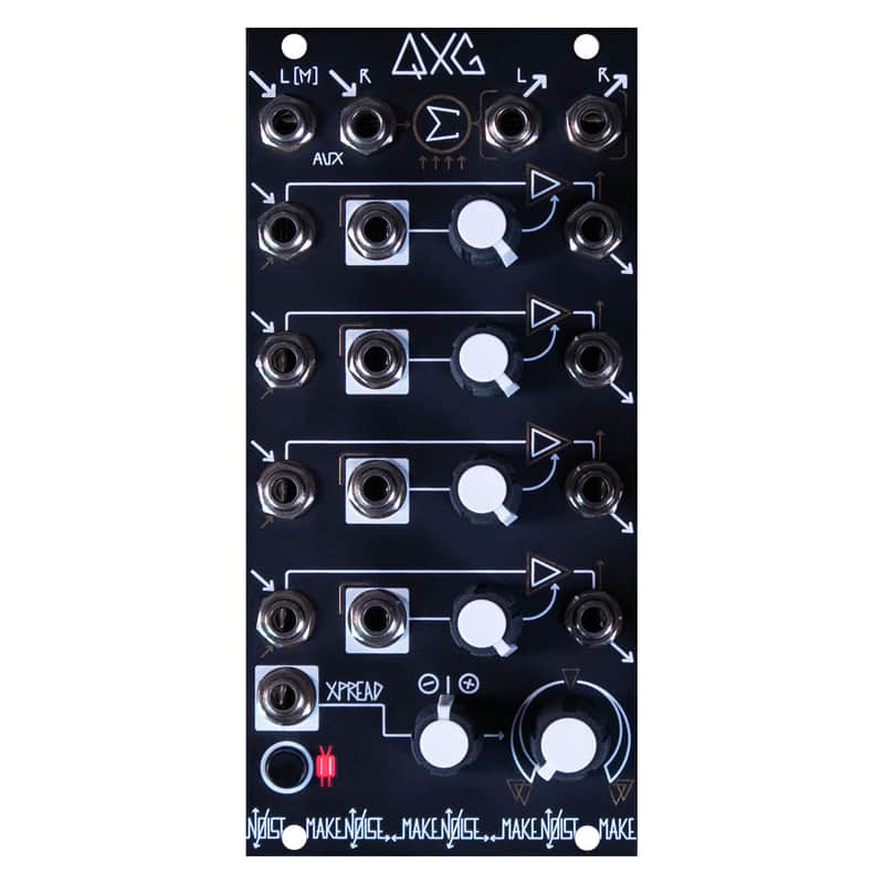 Make Noise QXG Eurorack 4 Channel LPG Mixer Module image 1