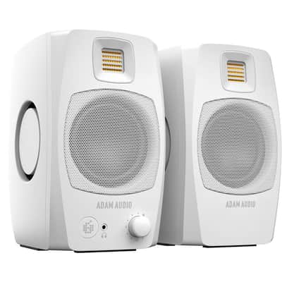 Adam Audio D3V Desktop Monitors (White) image 3