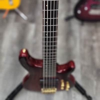 AIO Wolf KTB-5 Bass - Red Burst GS-001 image 3