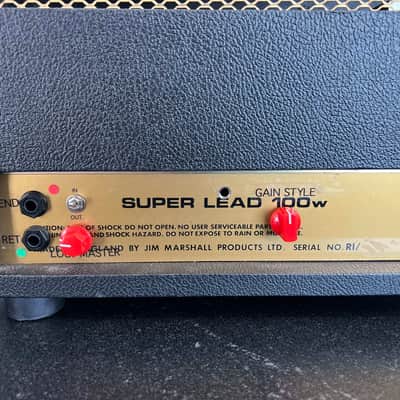 Mark Cameron "Ocean" Modded Marshall 1959 SLP Super Lead image 6