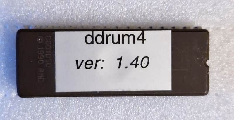Ddrum 4 System EPROM ver. 1.4 genuine part image 1