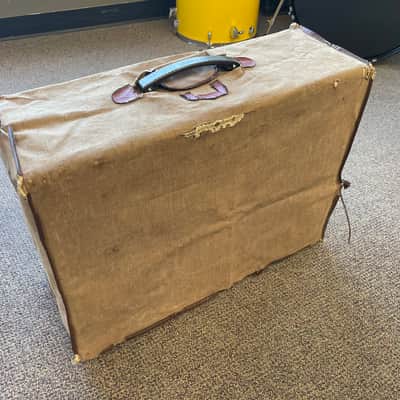 Fender Super 6G4 Brownface 40-Watt 2x10" Guitar Combo 1962 - Brown image 19