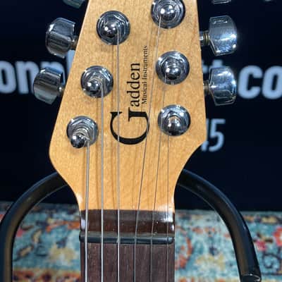 Gadden Brad Whitford's Aerosmith Travel Guitar, Tim Collins!  (#54)  1980s Black image 11