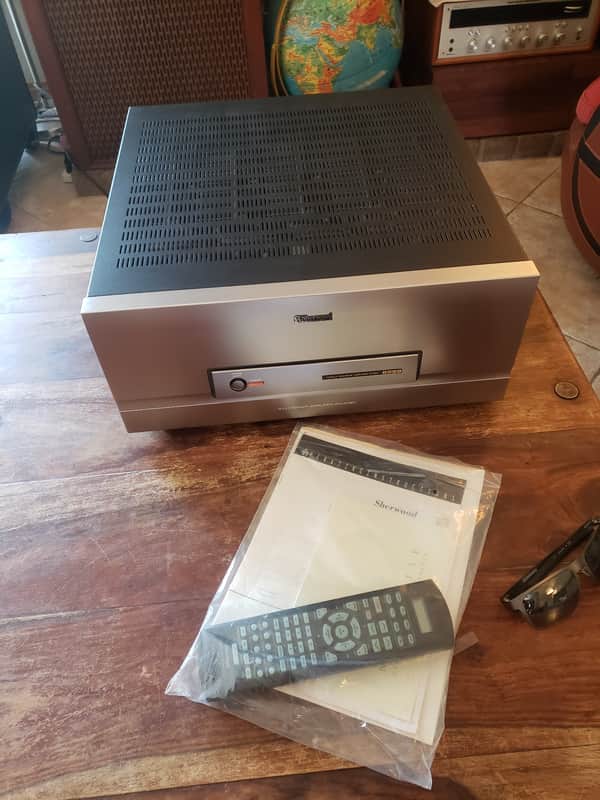 Rare Sherwood AM-9080, 5-Channel Power Amplifier, 120 Monster Watts, Minty, $899 Shipped! image 1
