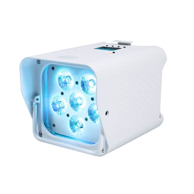 PSG Audio BP-6X18-W - 6x18W (108W) RGBWA+UV Wireless Battery Powered Par Light (White) image 4