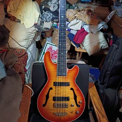 Moonstone M-1 80s custom 5 string image 1