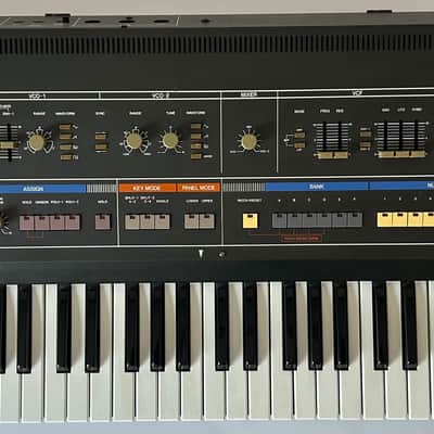 Roland Jupiter 6 61-Key Synthesizer with Europa Mod VGC, Plays Great