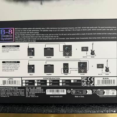 NuX B8 Wireless Instrument System 2024 - Present - Black image 7
