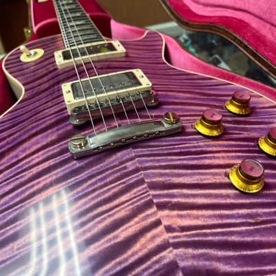 Gibson Custom Shop Standard Historic '60 Les Paul Standard Reissue 2023 - Purple Denim Gloss image 12