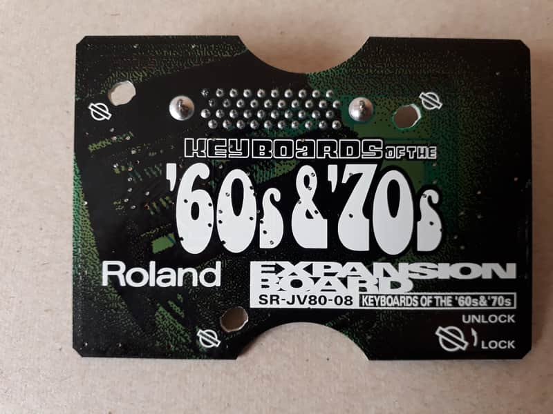 Roland SR-JV80-08 Keyboards Of The '60s & '70s Expansion Board - recapped image 1
