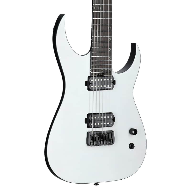 Schecter Keith Merrow KM7 MKIII Legacy Electric Guitar, 7-String, Tri-White Satin, Open Box (Very Good) image 1