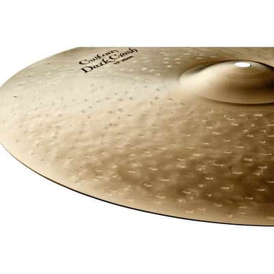 Zildjian K0952 K Custom 17" dark crash image 2