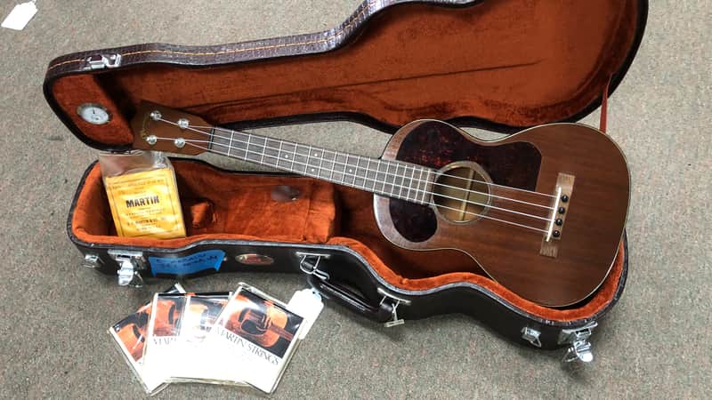 Martin Style 1 Mahogany Tenor Ukulele 1950s w/ Hardcase - Joe Bethancourt Collection image 1