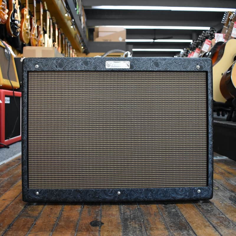 Fender Limited 30th Anniversary Hot Rod Deluxe 40-watt 1 x 12-inch Combo Amplifier Black Western image 1