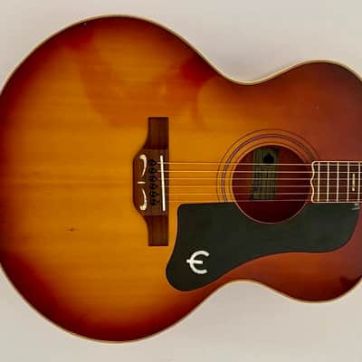 Epiphone FT-570Sb Sheraton 1973 - Cherry Burst Low Action Japan Hard Case. image 3