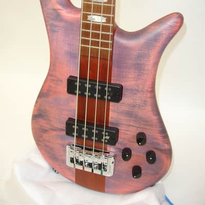 Spector Euro 4 RST 4-String Bass Guitar, Sundown Glow Matte w/ Bag image 4