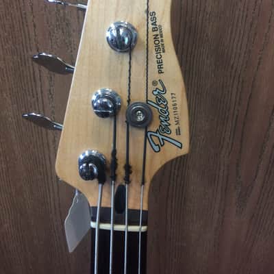 Fender Precision Bass Maroon image 3
