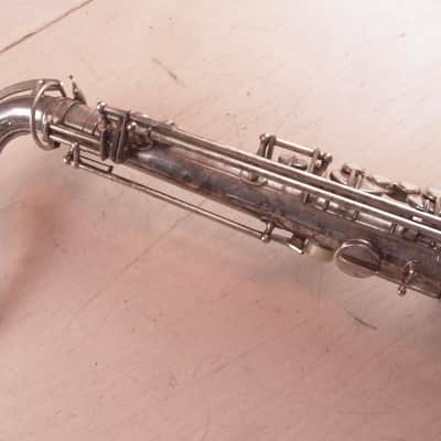 Tenorsaxophon Amati  classic deluxe 60er - silber mit Mundstück & Ersatzteilen image 4