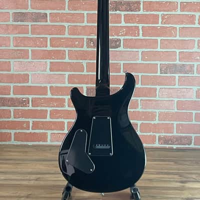 PRS SE Custom 24 Electric Guitar - Quilted Black Gold Sunburst image 8