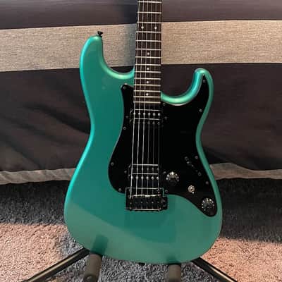 Fender MIJ Boxer Stratocaster HH 2020 - 2022 - Sherwood Green Metallic image 1