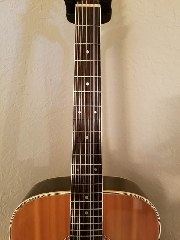 1978 Suzuki Three-S F-180 Nagoya Japan 12 String Acoustic Guitar