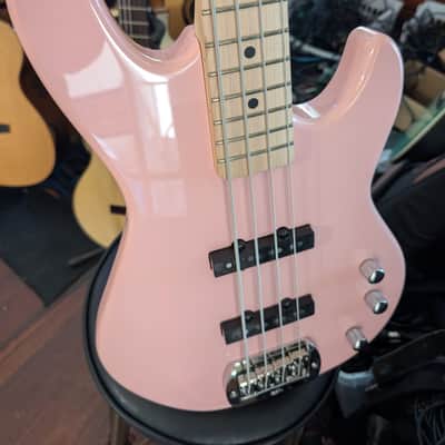 G&L Tribute JB-2 Bass Guitar - Shell Pink image 3