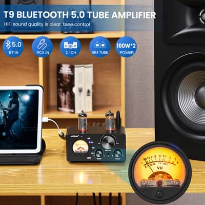 Aiyima T9 vacuum tube amplifier UK plug + Free shipping image 4