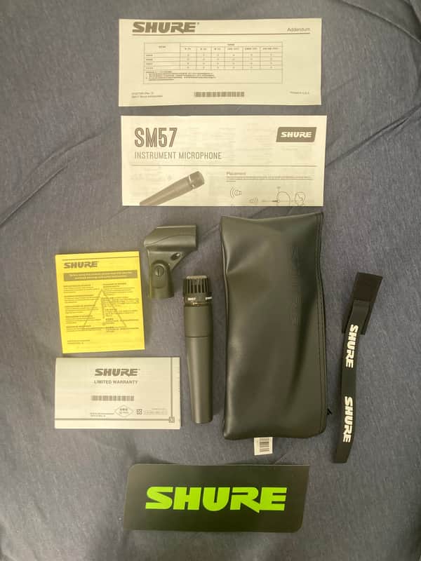 Shure SM57 Cardioid Dynamic Microphone