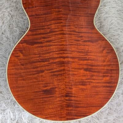 Gretsch Broadkaster LX Figured Center Block Electric Guitar w/Case Bourbon Stain image 7