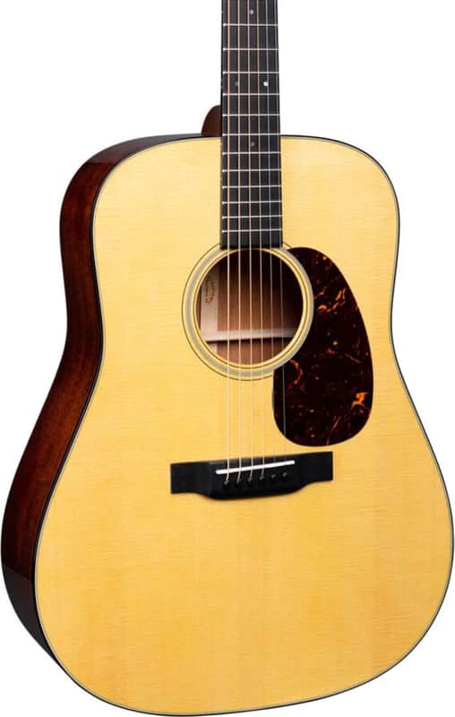 Martin D-18 Standard Dreadnought Acoustic Guitar (2025), Solid Spruce Top image 1