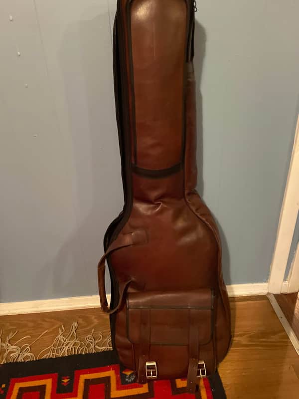 Probag Leather DOUBLE gig bag for Electric Bass 2022 image 1
