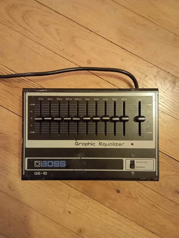 Boss GE-10 Graphic EQ 1977 - 1979 - Black image 1