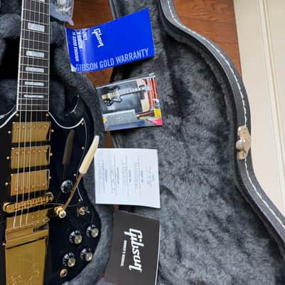 2020 Gibson Kirk Douglas SG Custom - Ebony Black image 22