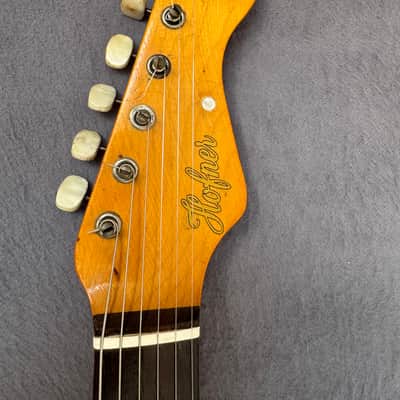 Hofner 173 brown vinyl 1963 OHC - fretjob, pickup rewind & more image 4