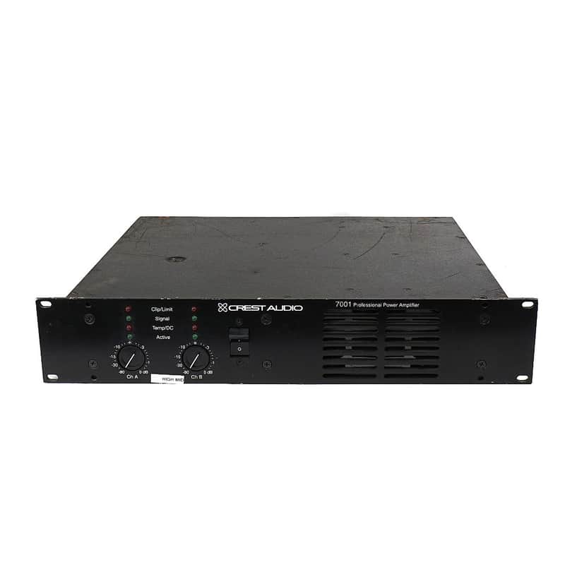 Crest Audio 7001 1600-Watt Power Amplifier image 1
