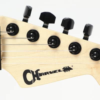 Charvel Pro-Mod Jim Root Signature San Dimas Satin Black Electric Guitar w/ Case image 7