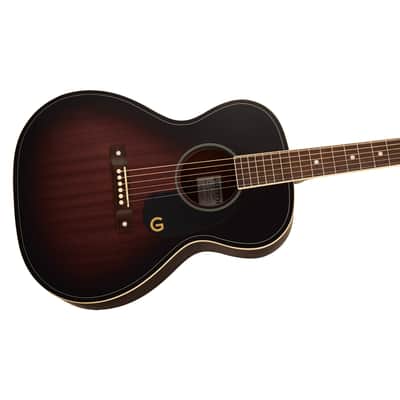 Gretsch Jim Dandy Concert Acoustic Guitar, Deep Cherry Burst image 6
