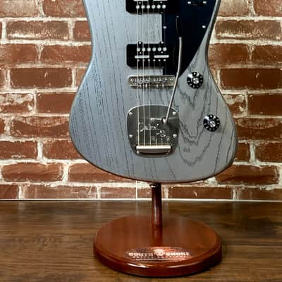 Deimel Guitar Works Firestar Custom 2020 Silver/ Filled Black Pores & Neck, New (Authorized Dealer) image 3