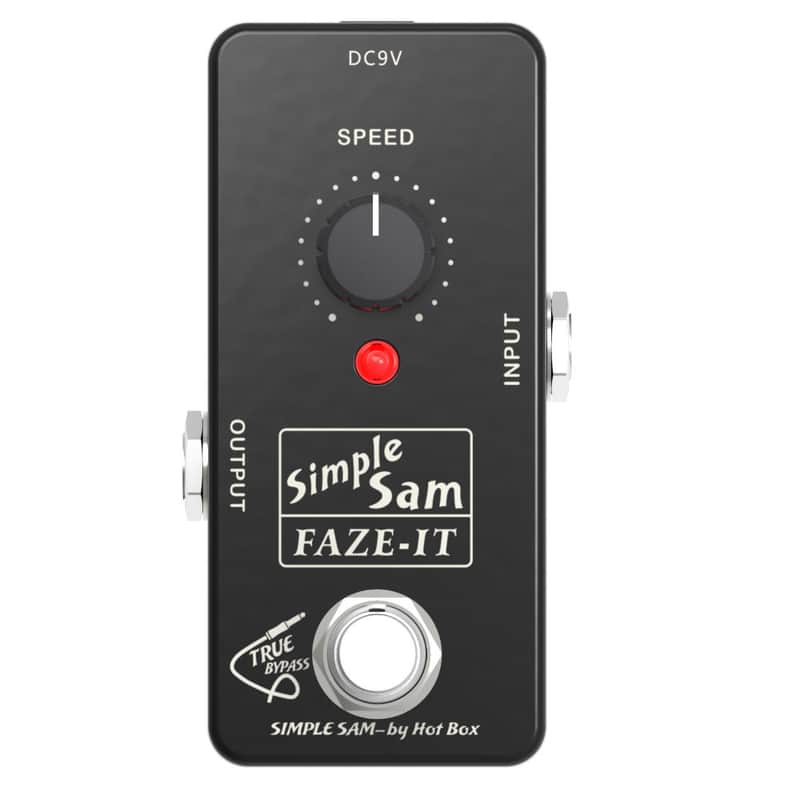 Simple Sam Faze-It Phase Guitar Effect Pedal True Bypass Astounding Tone image 1