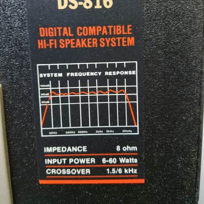 Vintage Fisher DS-816 Bookshelf Stereo Speakers (Pair) image 6