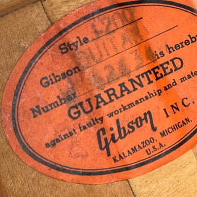 1963 Gibson J-200 - Jimmy Page Year image 9