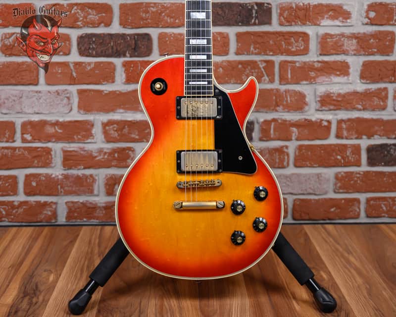 Gibson Les Paul Custom Twentieth Anniversary Cherry Sunburst 1974 w/OHSC image 1