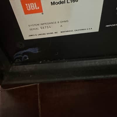 JBL L166 vintage speakers image 9