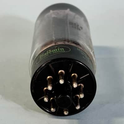 1950s Sylvania 5U4GB Vintage Baldwin Black Plate Halo Getter Rectifier Tube!T275 image 5