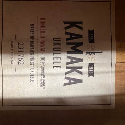 Kamaka HF-1 Soprano Ukulele with Full Ebony Package, MOP inlay, Koa Medium Curl Upgrade w/ Case image 19