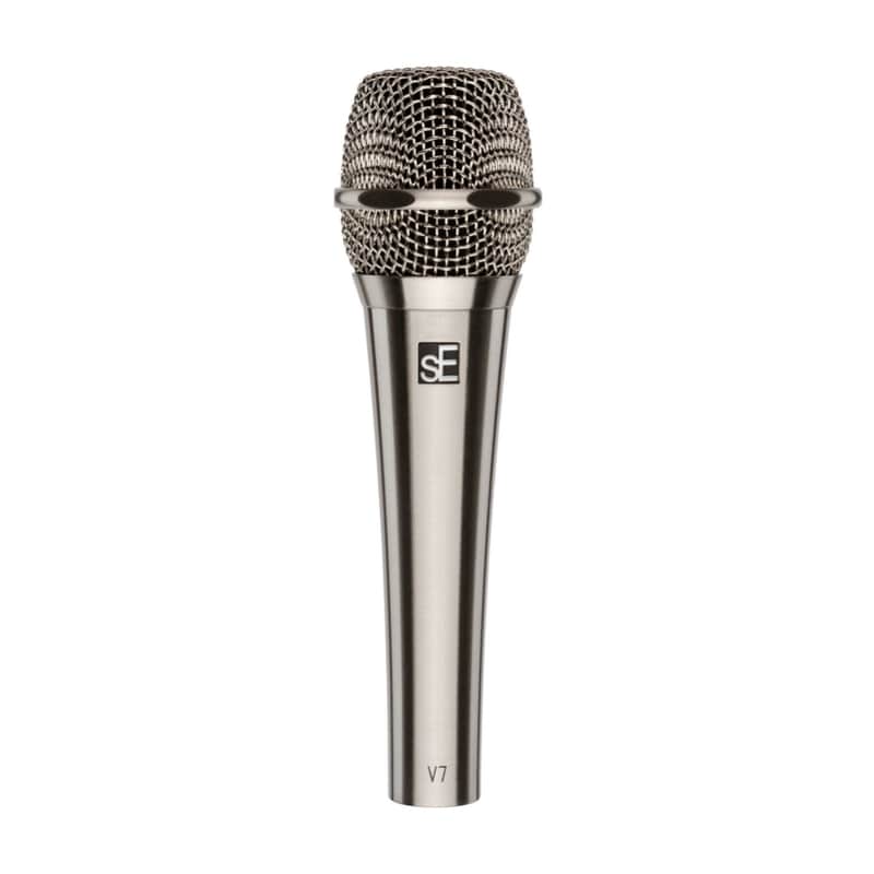 sE Electronics V7 NICKEL Studio-grade Handheld Microphone Supercardioid Brushed-Nickel optic (Open Box) image 1