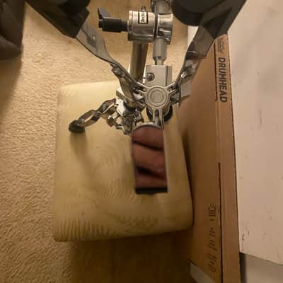 DW DWCP9300 9000 Series Heavy Duty Double-Braced Snare Drum Stand 2010s - Chrome image 6