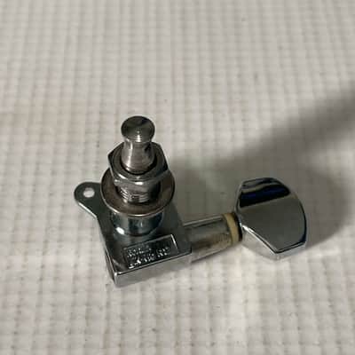 2000's Jackson RR & Dinky Guitar Chrome Jin Ho Korea Tuners Tuning Pegs 6 In Line image 9