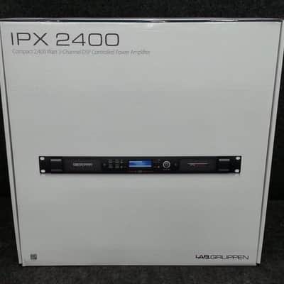 Lab Gruppen IPD 2400 US 2400-Watt Power Amplifier with DSP 2022 - Present - Black image 1