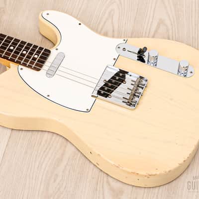 2014 Navigator by ESP N-TE-ASR T-Style Ash, Blonde Lacquer w/ Seymour Duncan Antiquity, Case & Tag image 9
